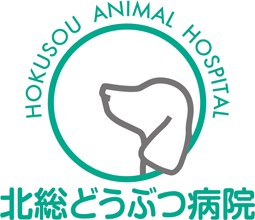 動物病院・ペットと親しみ／優しいと緑のロゴ