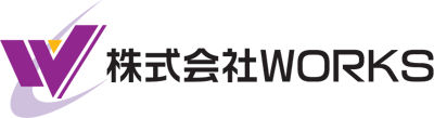 建築／建設／設備／設計／造園と堅め／堅実と紫のロゴ