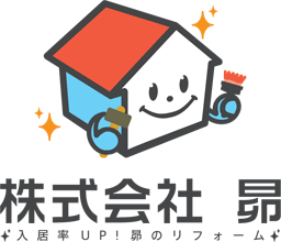 建築／建設／設備／設計／造園と親しみ／優しいとマルチカラーのロゴ