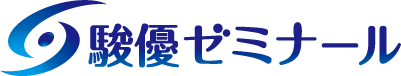 学校／教育／学習塾／レッスン系とシンプルと青のロゴ