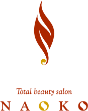 美容室／理髪店／美容系サロンと高級感／気品と赤のロゴ