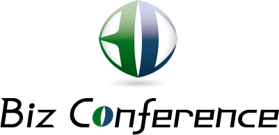 経営コンサルタントと立体的と緑のロゴ