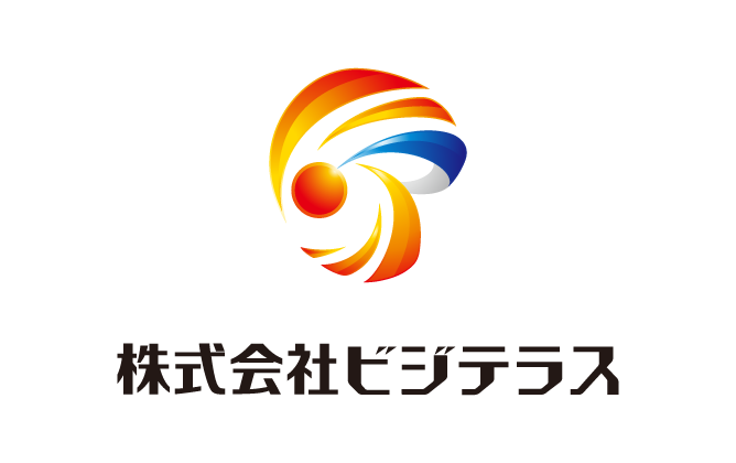 その他と立体的と青のロゴ
