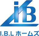 建築／建設／設備／設計／造園とシンプルと青のロゴ