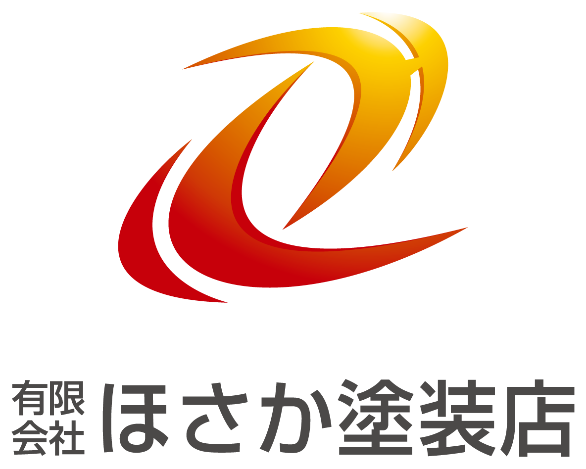 建築／建設／設備／設計／造園と近未来と赤のロゴ