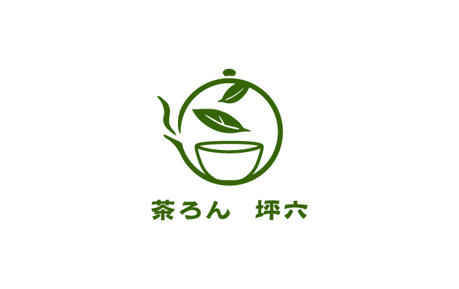 飲食業と親しみ/優しいと緑のロゴ