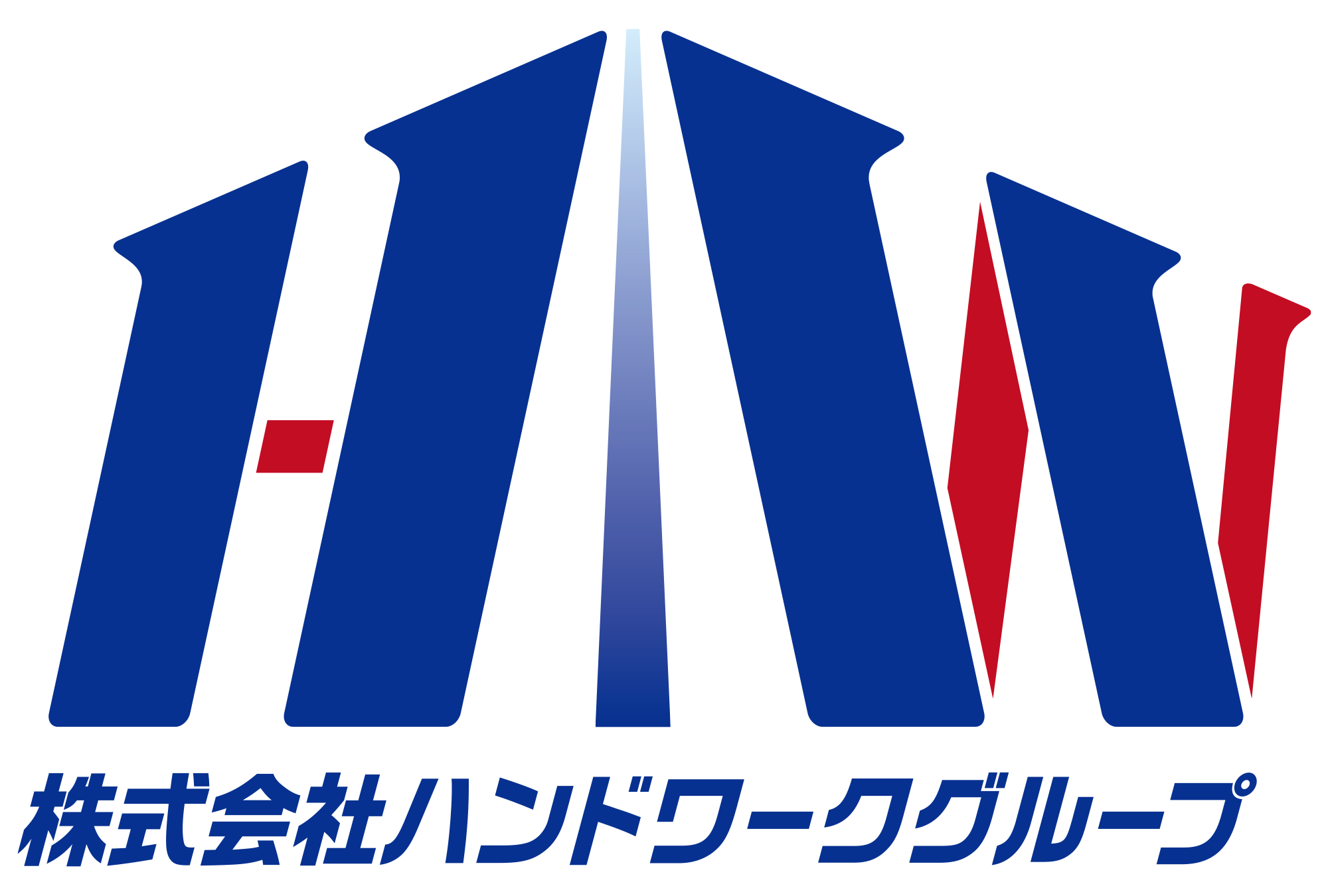 建築／建設／設備／設計／造園と凝っている／複雑と青のロゴ