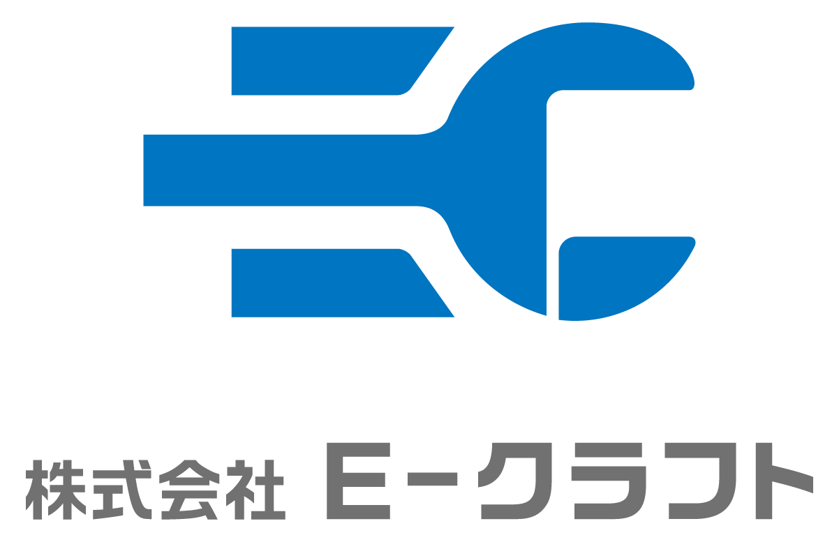 建築／建設／設備／設計／造園とシンプルと青のロゴ