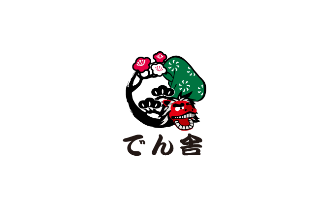 イベント業と親しみ/優しいとマルチカラーのロゴ