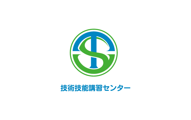 行政/公的機関/各種団体と堅め/堅実と青のロゴ