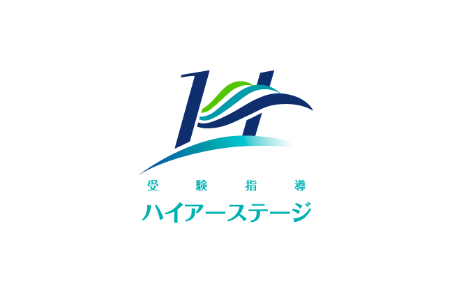 学校/教育/学習塾/レッスン系と綺麗/ 華やかと青のロゴ
