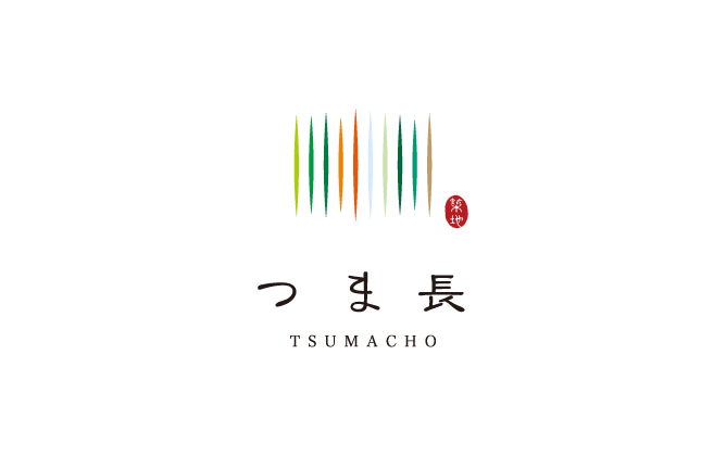 小売業と高級感/気品とマルチカラーのロゴ