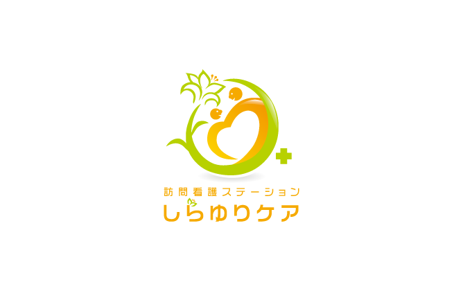 介護/福祉と親しみ/優しいと緑のロゴ