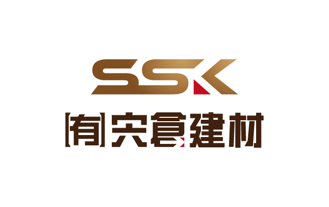 建築/建設/設備/設計/造園とイニシャルと茶のロゴ