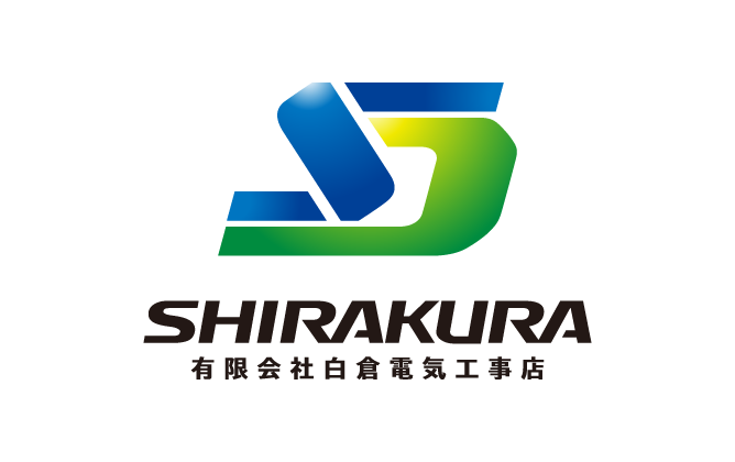 建築/建設/設備/設計/造園とイニシャルと青のロゴ