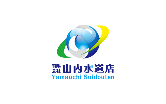 建築/建設/設備/設計/造園と近未来とマルチカラーのロゴ