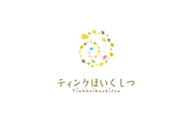 学校/教育/学習塾/レッスン系と親しみ/優しいとマルチカラーのロゴ