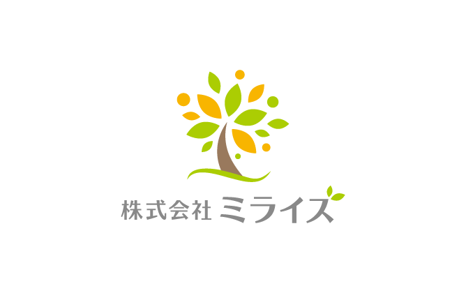 金融/保険/投資関連と親しみ/優しいと緑のロゴ