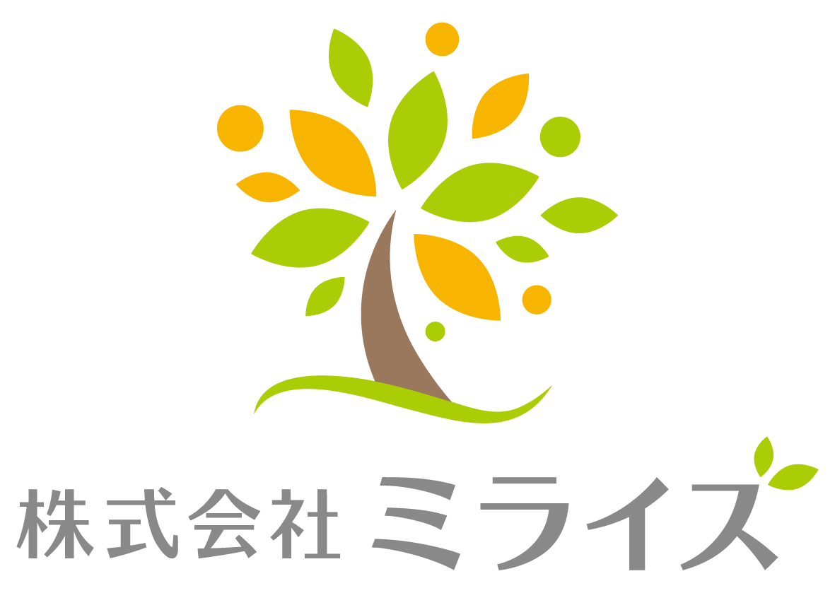 金融／保険／投資関連と親しみ／優しいと緑のロゴ