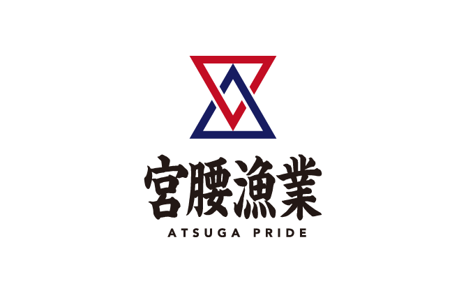 農業/農園/酪農/畜産/水産と堅め/堅実と赤のロゴ