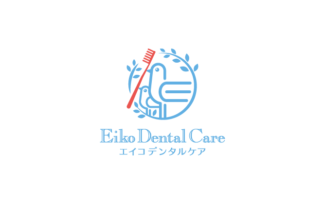 病院/クリニック/治療院/薬局と親しみ/優しいと青のロゴ