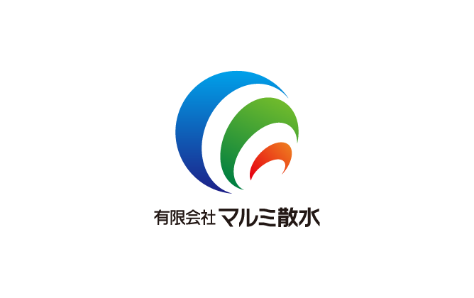 建築/建設/設備/設計/造園と堅め/堅実とマルチカラーのロゴ