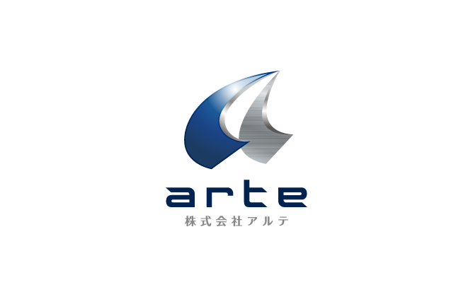 建築/建設/設備/設計/造園と近未来と青のロゴ