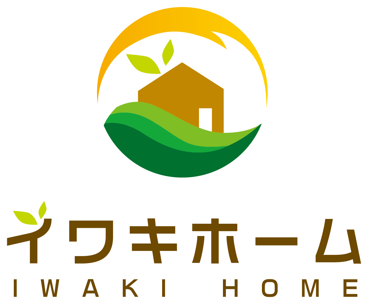 建築／建設／設備／設計／造園と親しみ／優しいとマルチカラーのロゴ