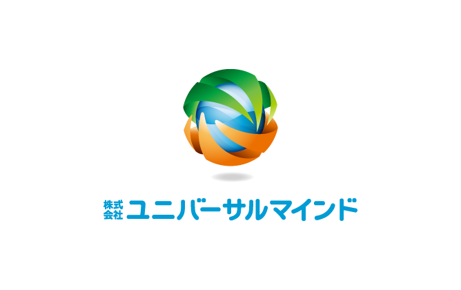 不動産業と近未来と緑のロゴ