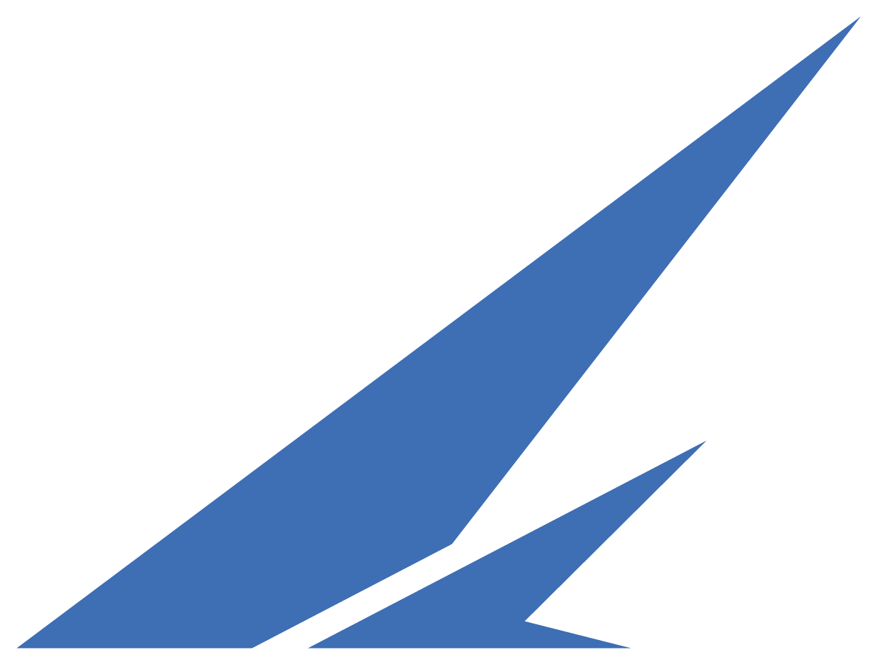 製造／メーカーと堅め／堅実と青のロゴ