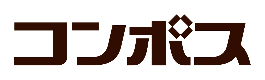 物流／運送と堅め／堅実と黒のロゴ