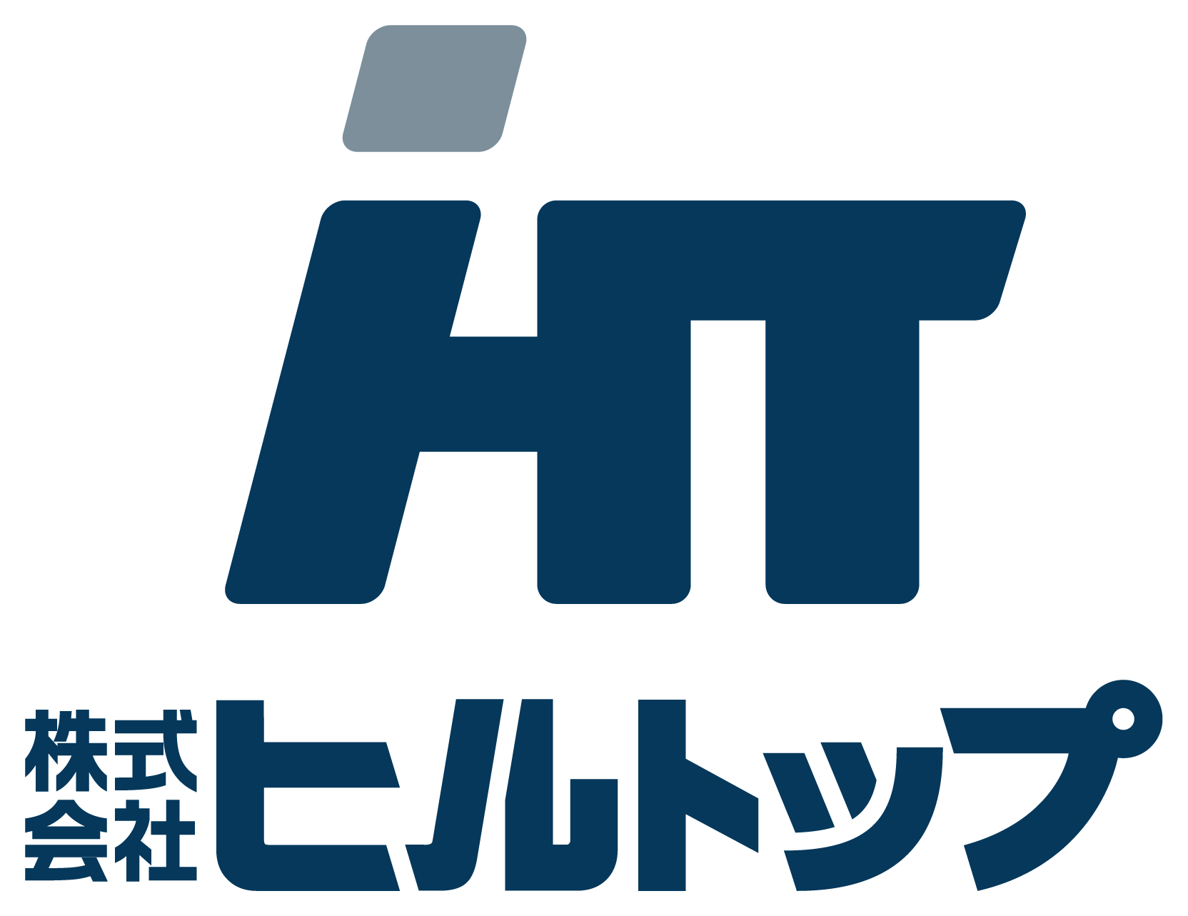 建築／建設／設備／設計／造園とシンプルと紺のロゴ