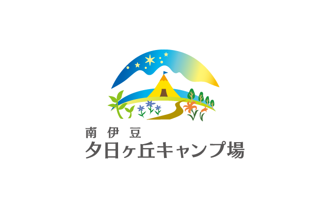 サービス業と親しみ/優しいとマルチカラーのロゴ