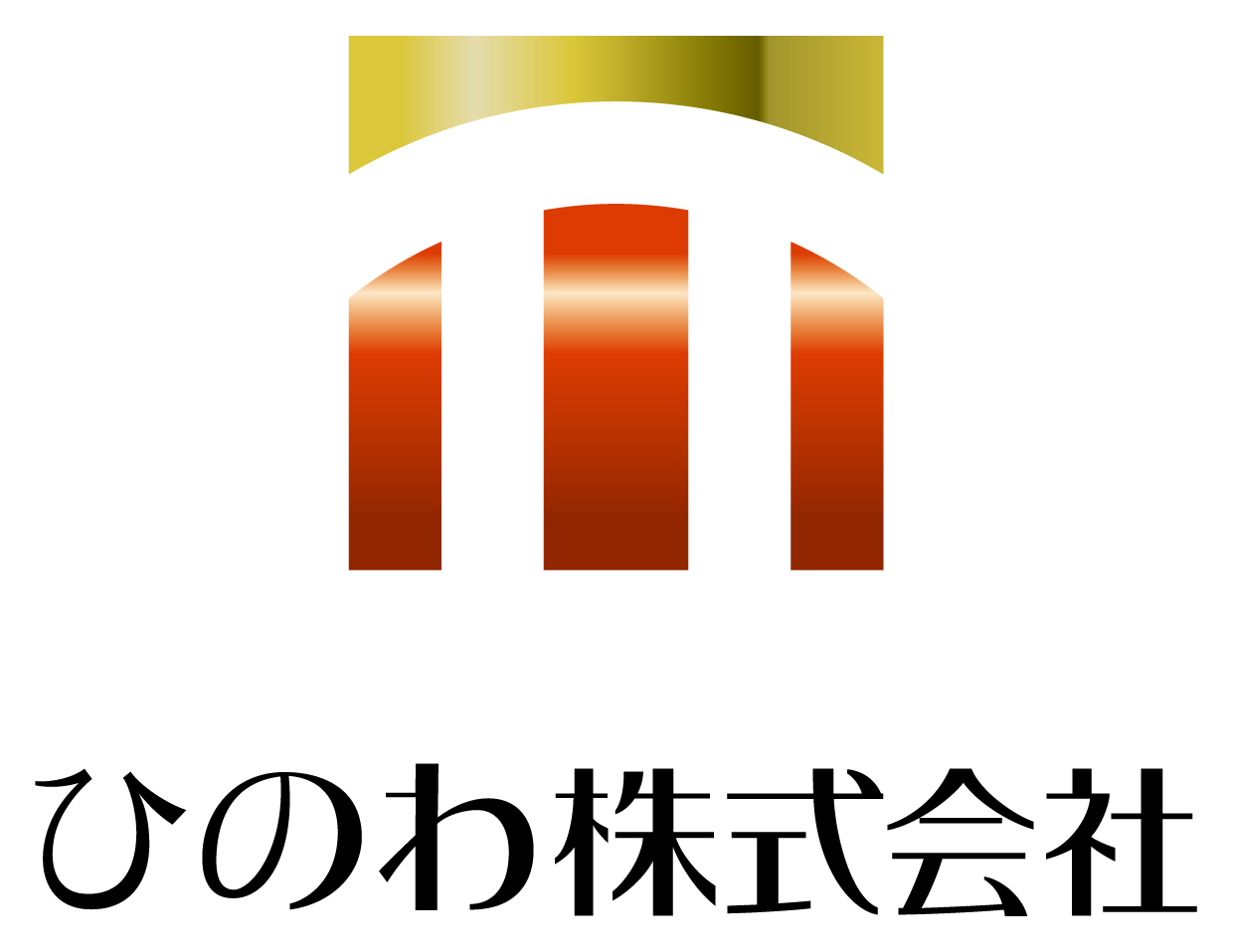 金融／保険／投資関連と高級感／気品と金のロゴ