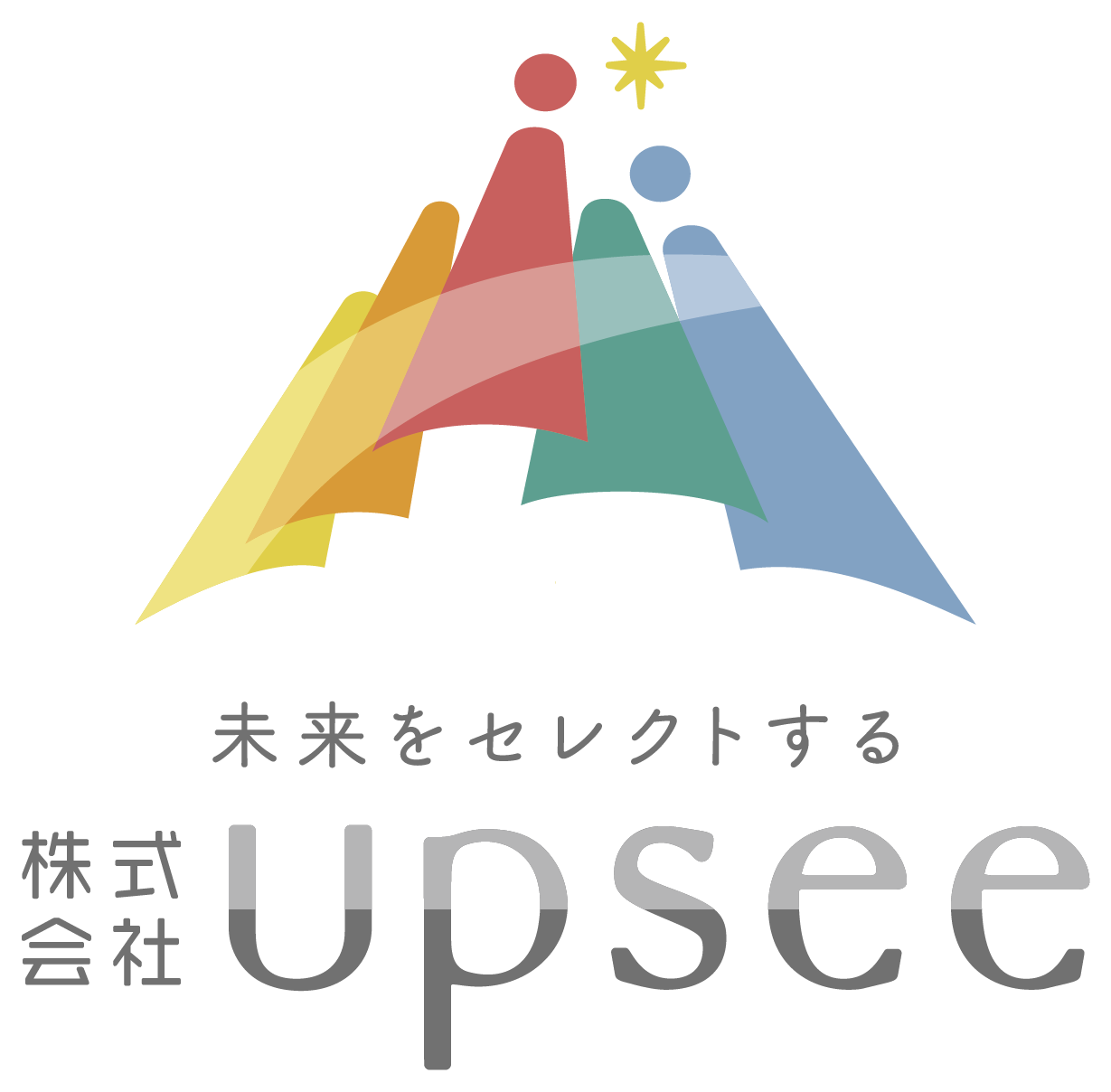 学校／教育／学習塾／レッスン系と親しみ／優しいとマルチカラーのロゴ