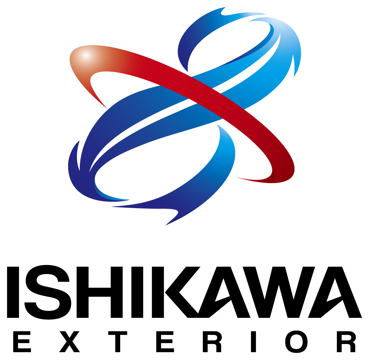 建築／建設／設備／設計／造園と近未来と青のロゴ