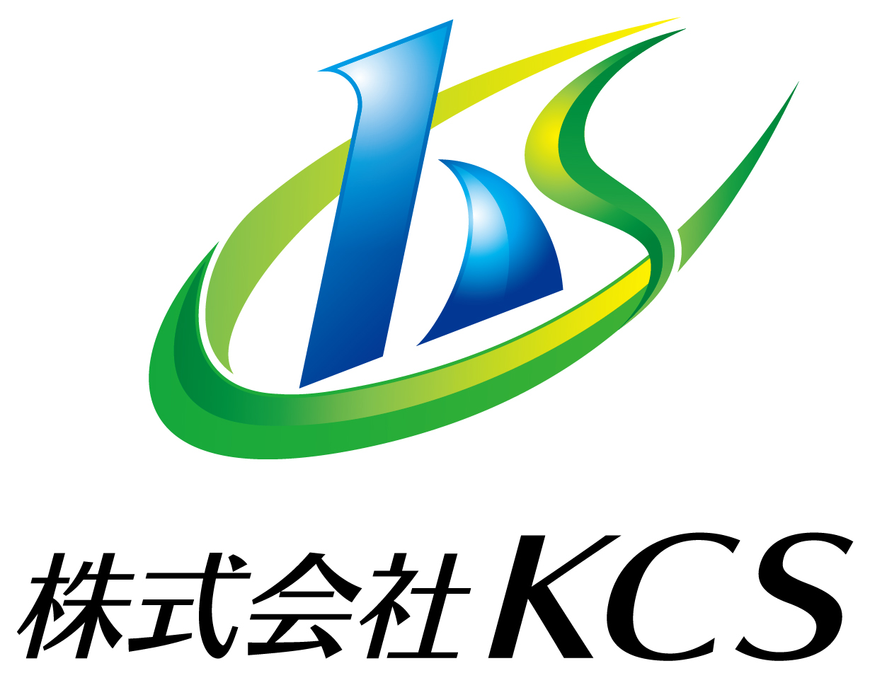 建築／建設／設備／設計／造園と立体的と青のロゴ