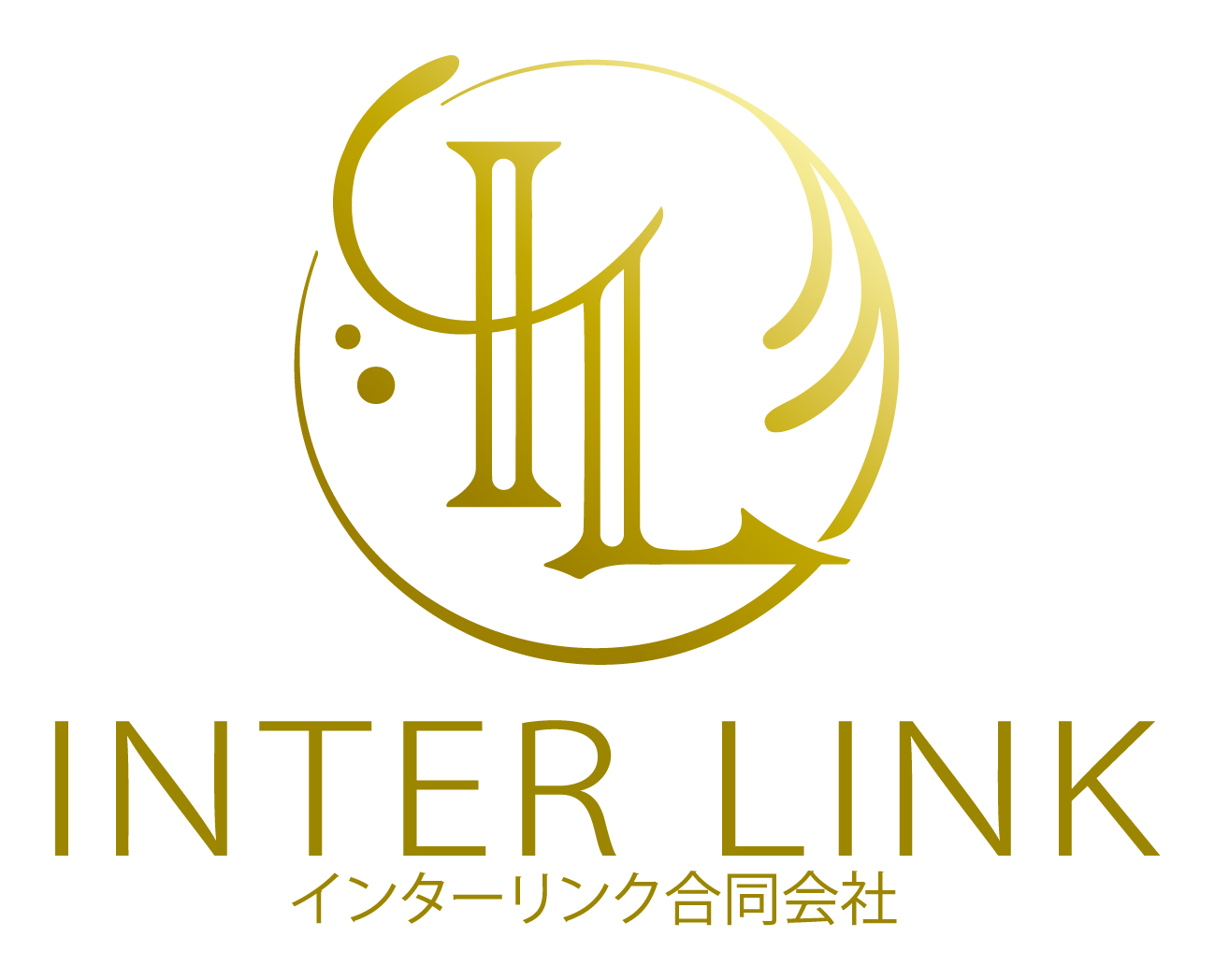 サービス業と高級感／気品と金のロゴ