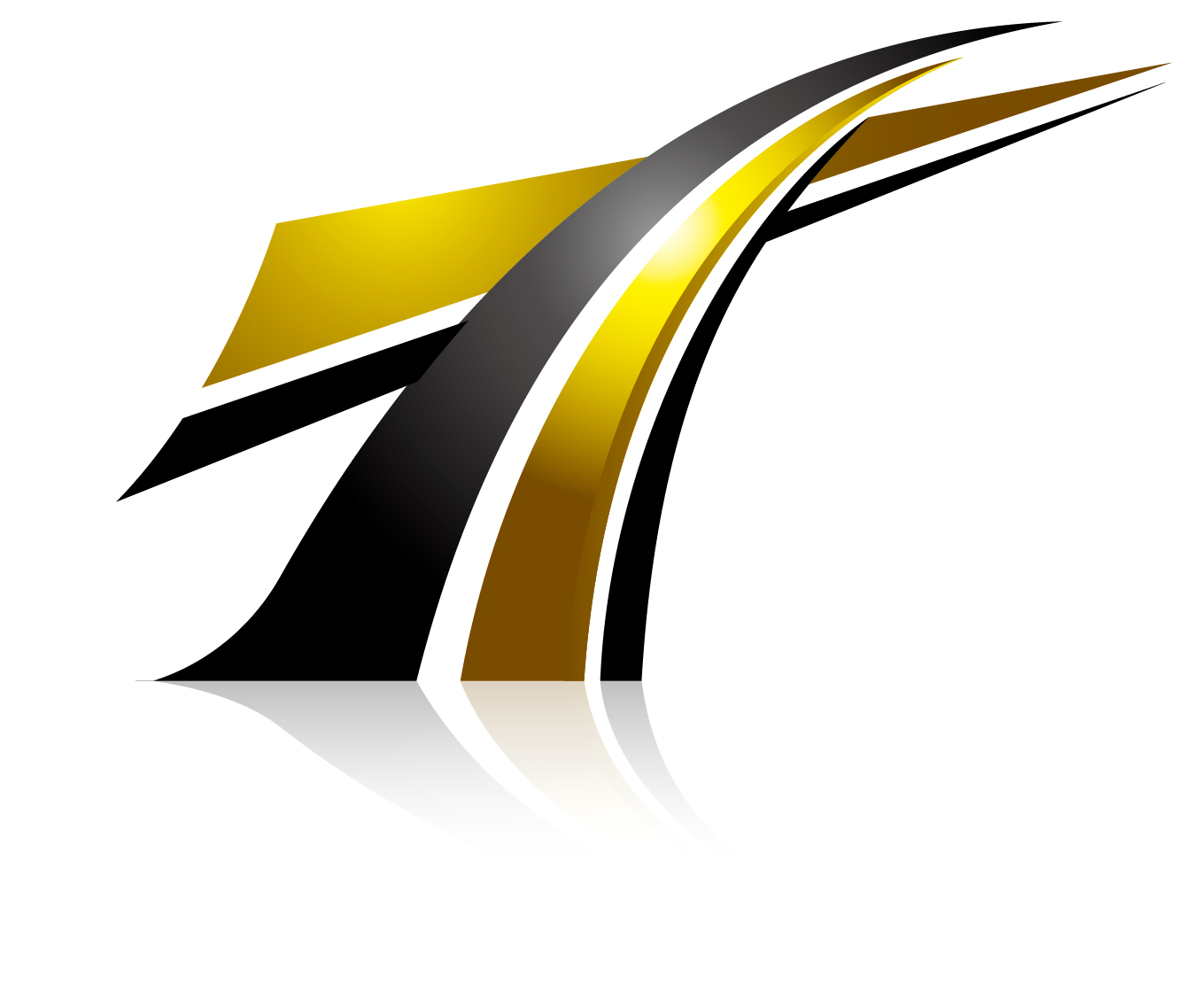 建築／建設／設備／設計／造園と近未来と黒のロゴ