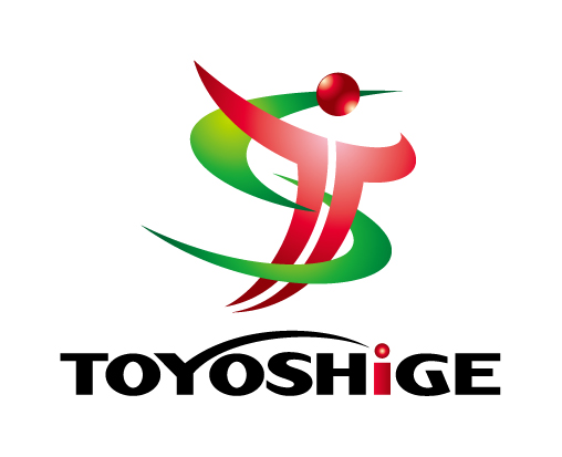 建築／建設／設備／設計／造園と近未来と赤のロゴ