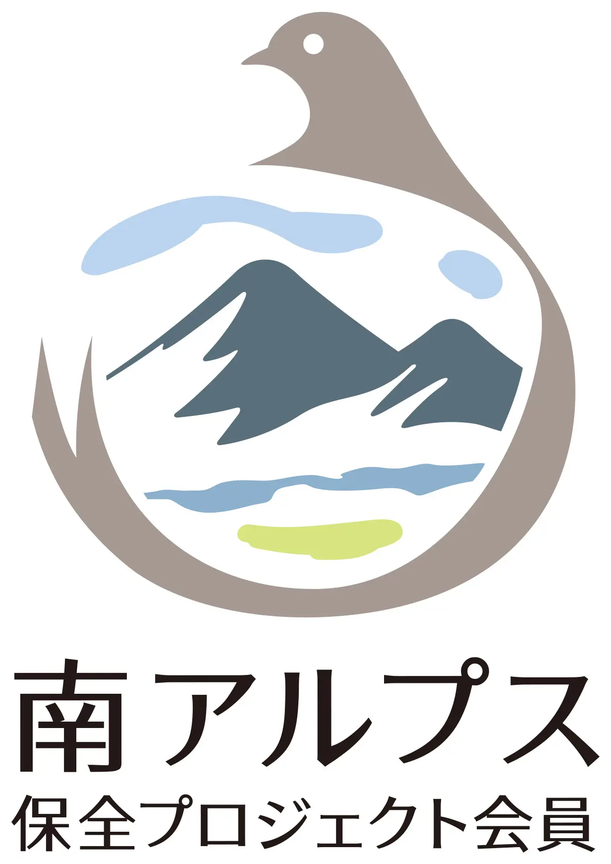 その他と親しみ／優しいと青のロゴ