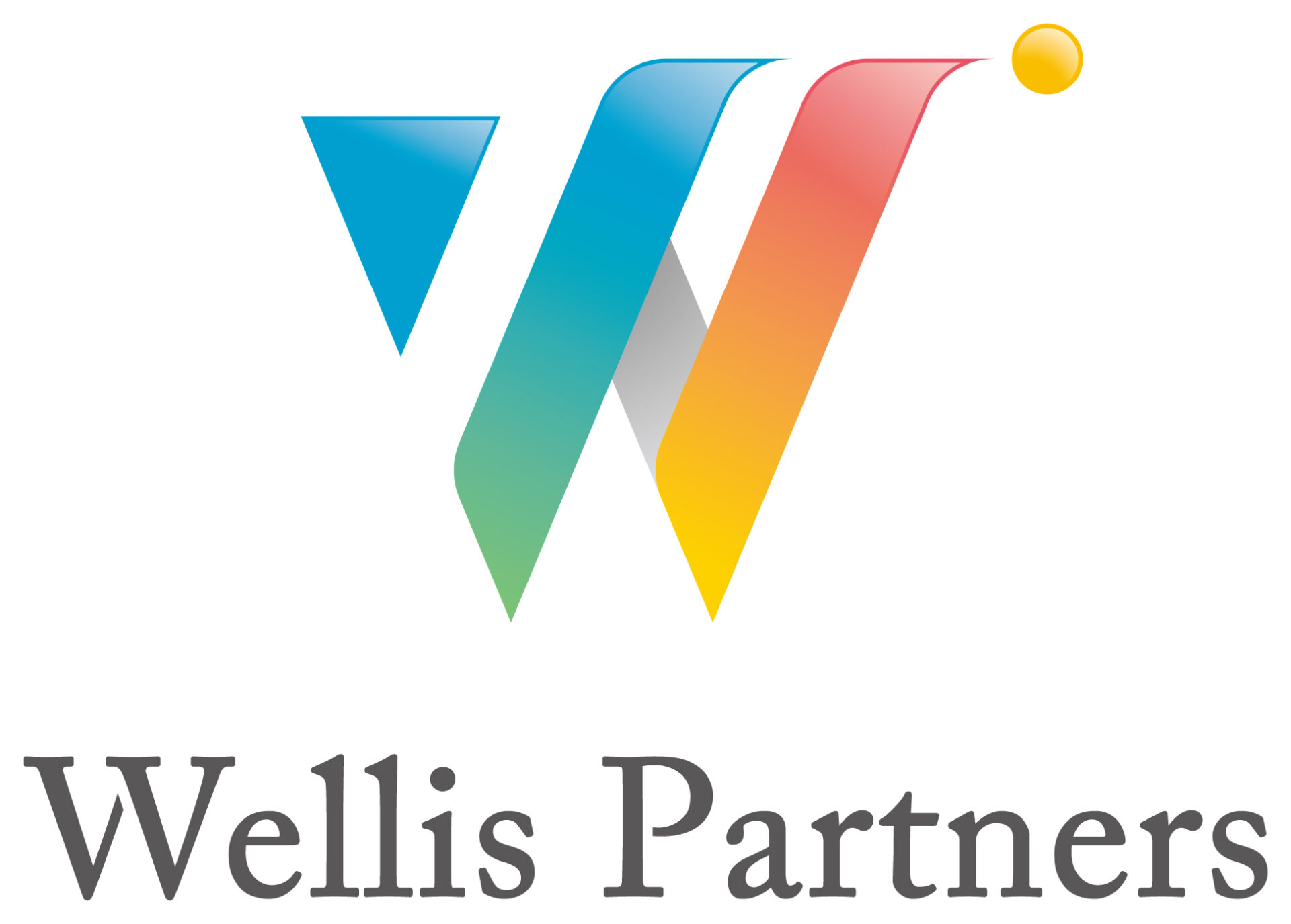 不動産業とイニシャル／文字とマルチカラーのロゴ